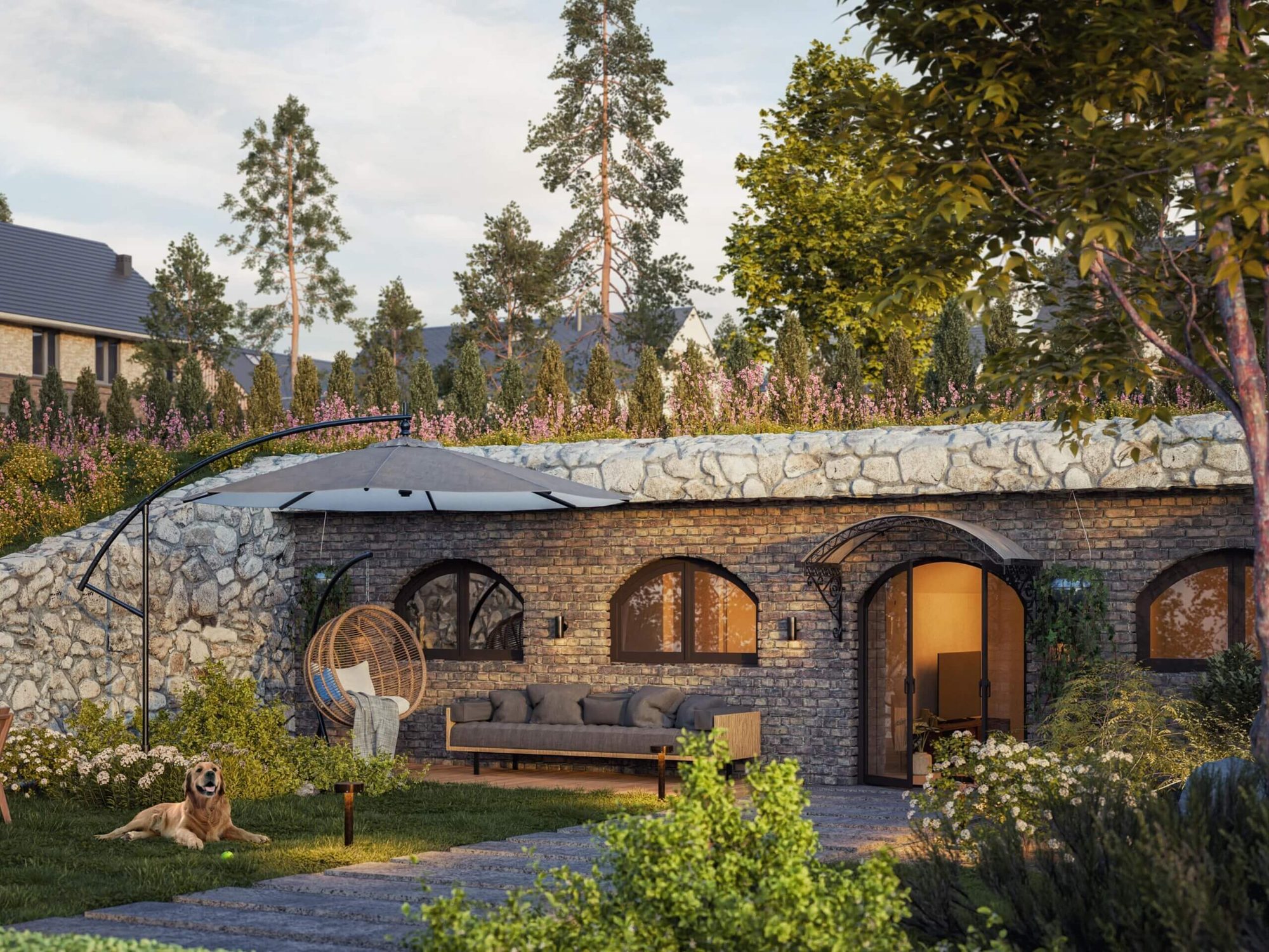 Medium living annexe exterior