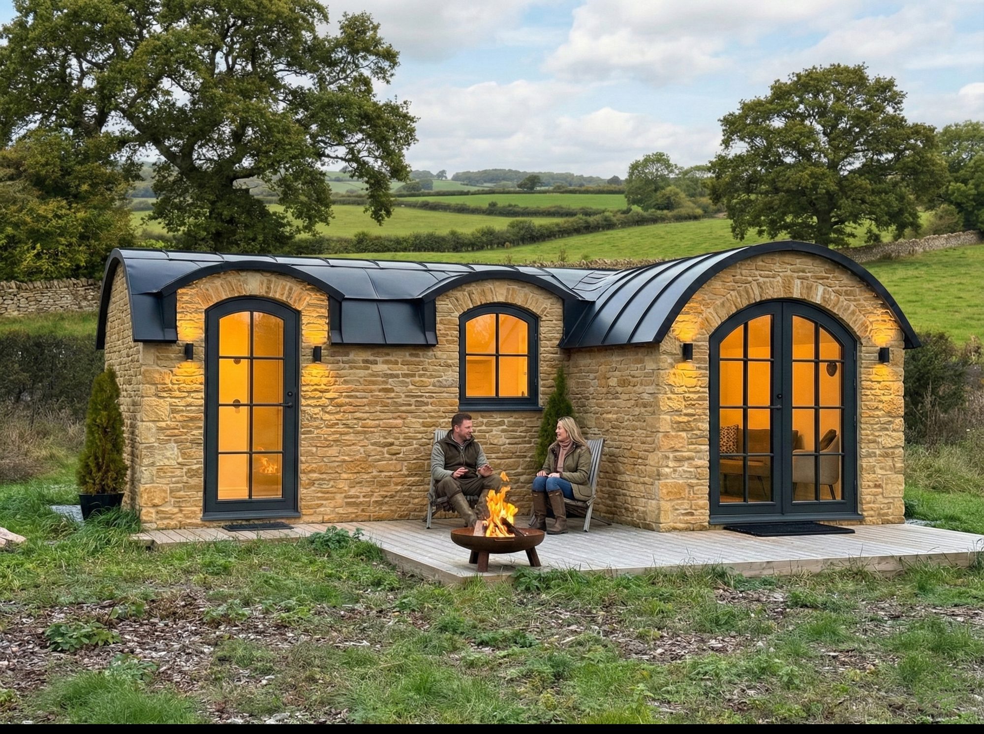 Revonia vaulted house concept build